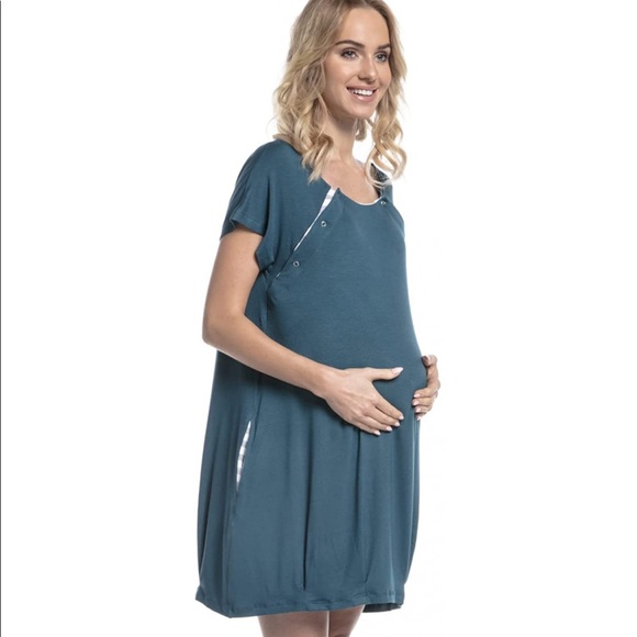 Happy Mama Boutique Other - Happy Mama. Womens Labor Delivery Hospital Gown Breastfeeding Maternity
